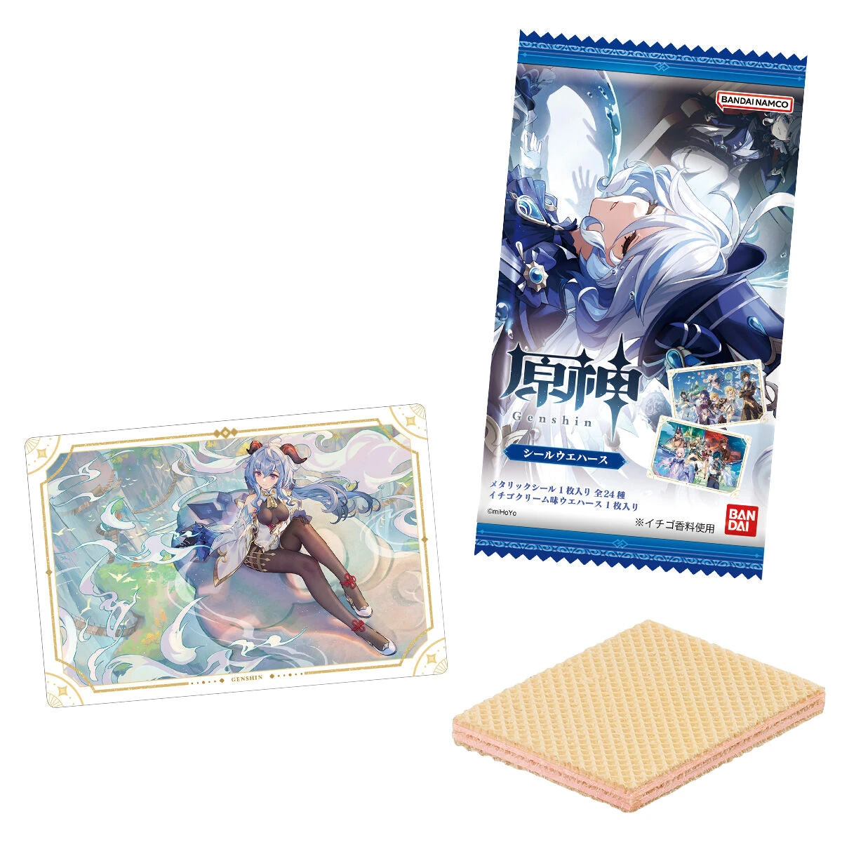 Bandai Genshin Impact Seal Wafers 1 Bandai Genshin Impact Seal Wafers