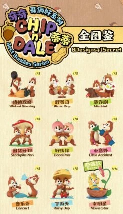 52TOYS Chip 'n' Dale Best Buddies Series -Neko Stop Sale Store 00085015912 02