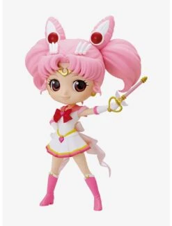 BANPRESTO Q Posket Pretty Guardian Sailor Moon Eternal Super Sailor Chibi Moon (Kaleidoscope Version) -Neko Stop Sale Store 15354839 hi