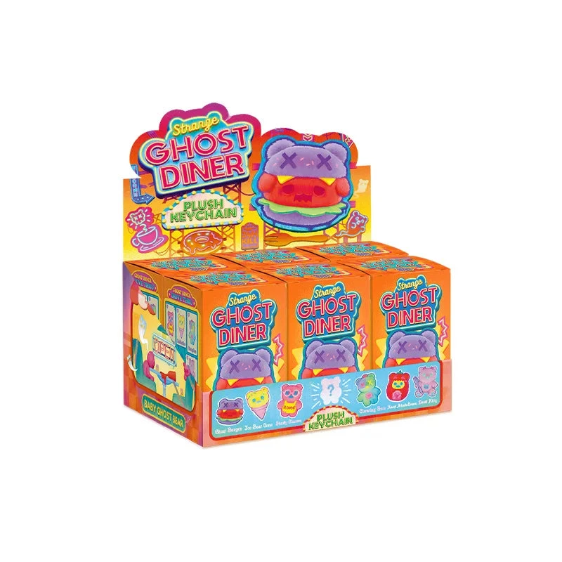 Finding Unicorn X ShinWoo Ghost Diner Plush Keychain Series 10 Finding Unicorn X ShinWoo Ghost Diner Plush Keychain Series - Image 10