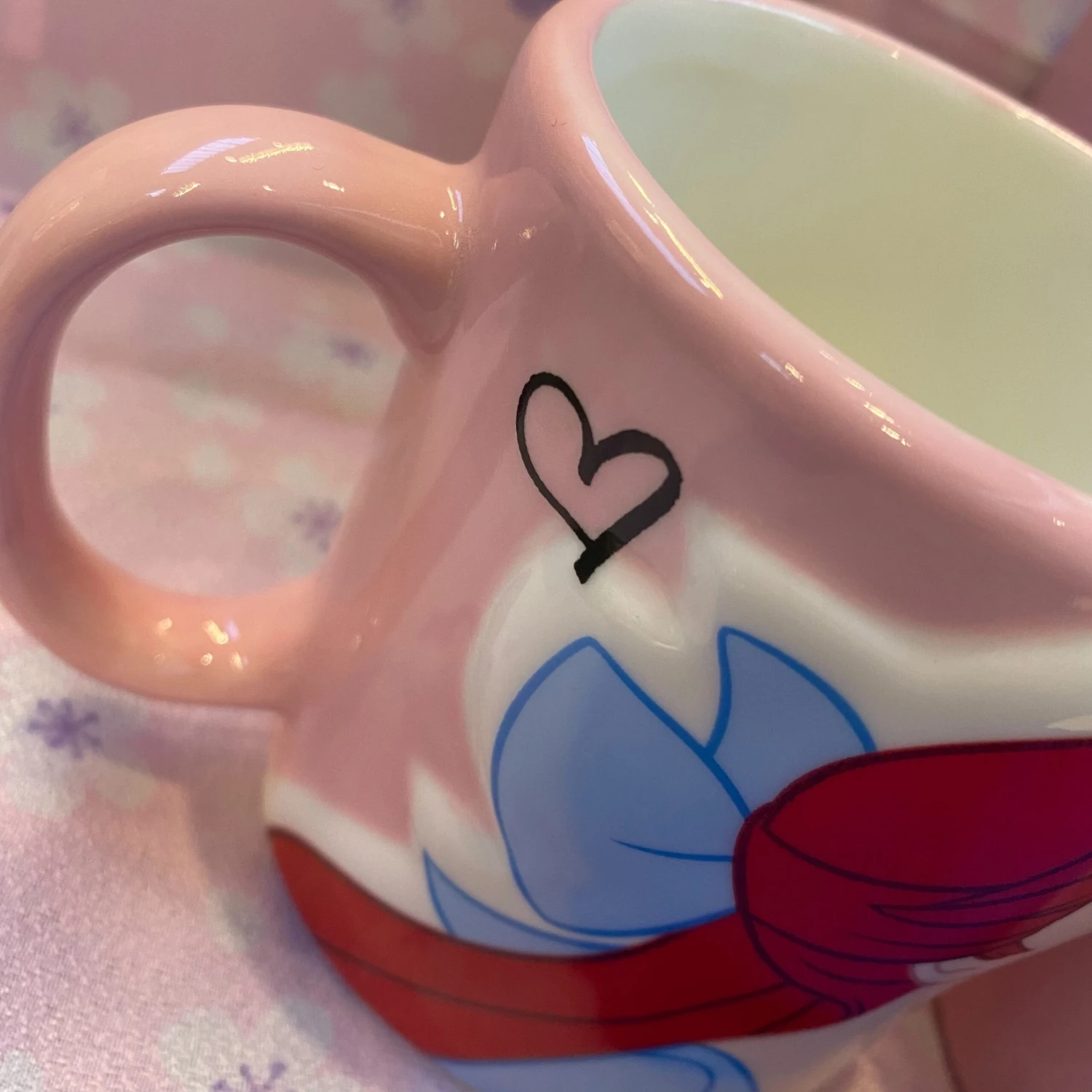 Disney The Little Mermaid Kiss Pair Mug -Ariel & Eric 7 Disney The Little Mermaid Kiss Pair Mug -Ariel & Eric - Image 7