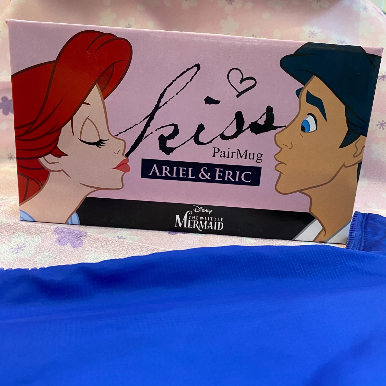 Disney The Little Mermaid Kiss Pair Mug -Ariel & Eric 3 Disney The Little Mermaid Kiss Pair Mug -Ariel & Eric - Image 3