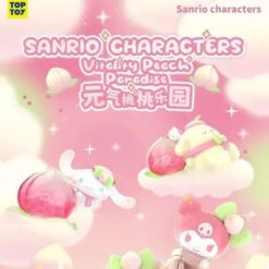 TOP TOY Sanrio Characters Vitality Peach Paradise Series