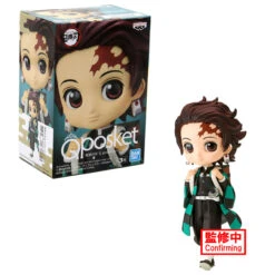BANPRESTO Q Posket Demon Slayer Tanjiro Kamado Petit Mini-Figure (Ver. A)